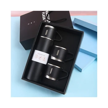Wholesale Thermos Flask Keep Water Cold And Hot For 24 Hours Thermos Flasks Vacuum Stainless Steel Water Bottle With 3 Lids