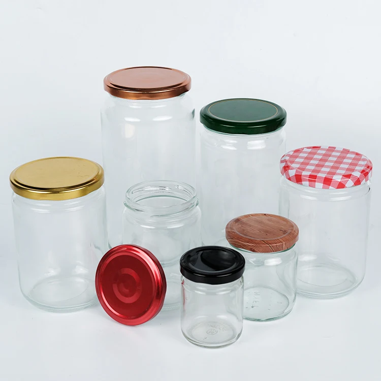Food Container Kitchen Glass Sealed Storage Glass Jar 1OZ