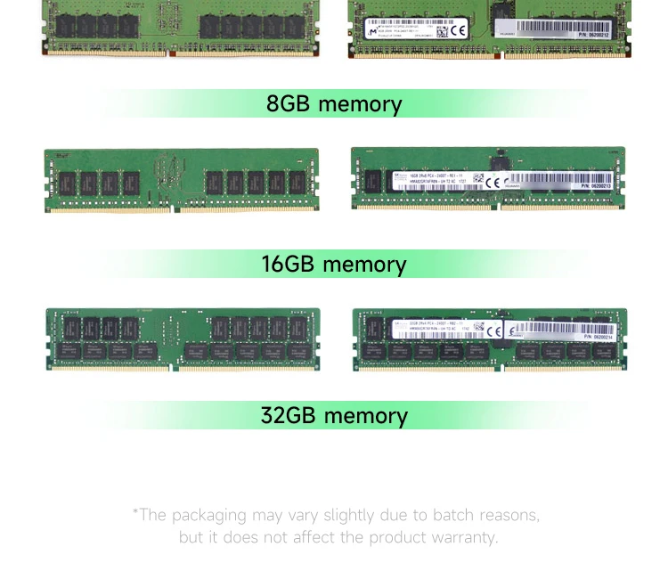 XFusion Fusion Server  DDR4 RDIMM 16GB 32G 64GB -288pin-0.625ns-3200000KHz-1.2V-ECC-2 Rank Server Ram Memory details