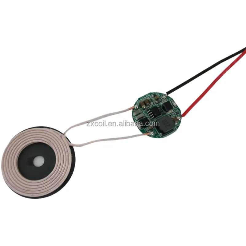 Factory Price Qi Wireless Charging Receiver Pad Wire Coil Pcb Modules Inductors Transmitter Coils for Telephone Handset Tablet