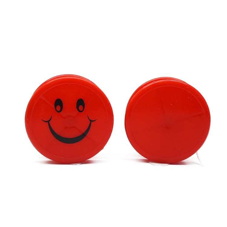 Улыбающееся лицо пластиковые Классические игрушки Йо-Йо для