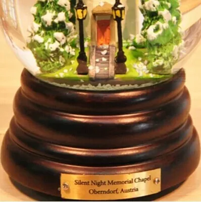 Christmas Snow Globe with Tree Wooden Snow Globe Kit Wholesales