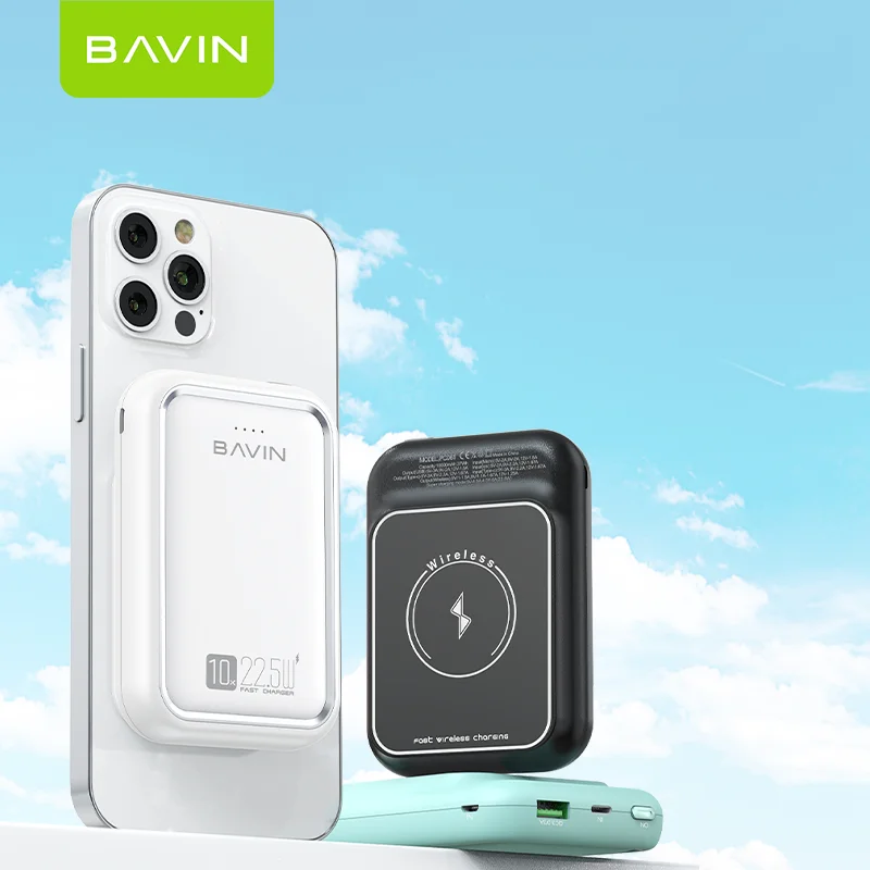 Bavin Wifi Charger Power Bank BAVIN 10000mah Power Bank Fast