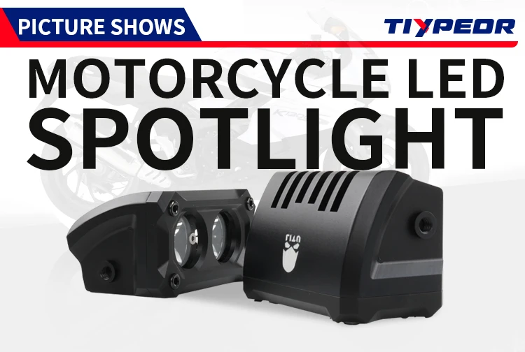 product tiypeor super bright spot flood combo beam led running light cnc aluminum led work light motorcycle car auxiliary headlight-3