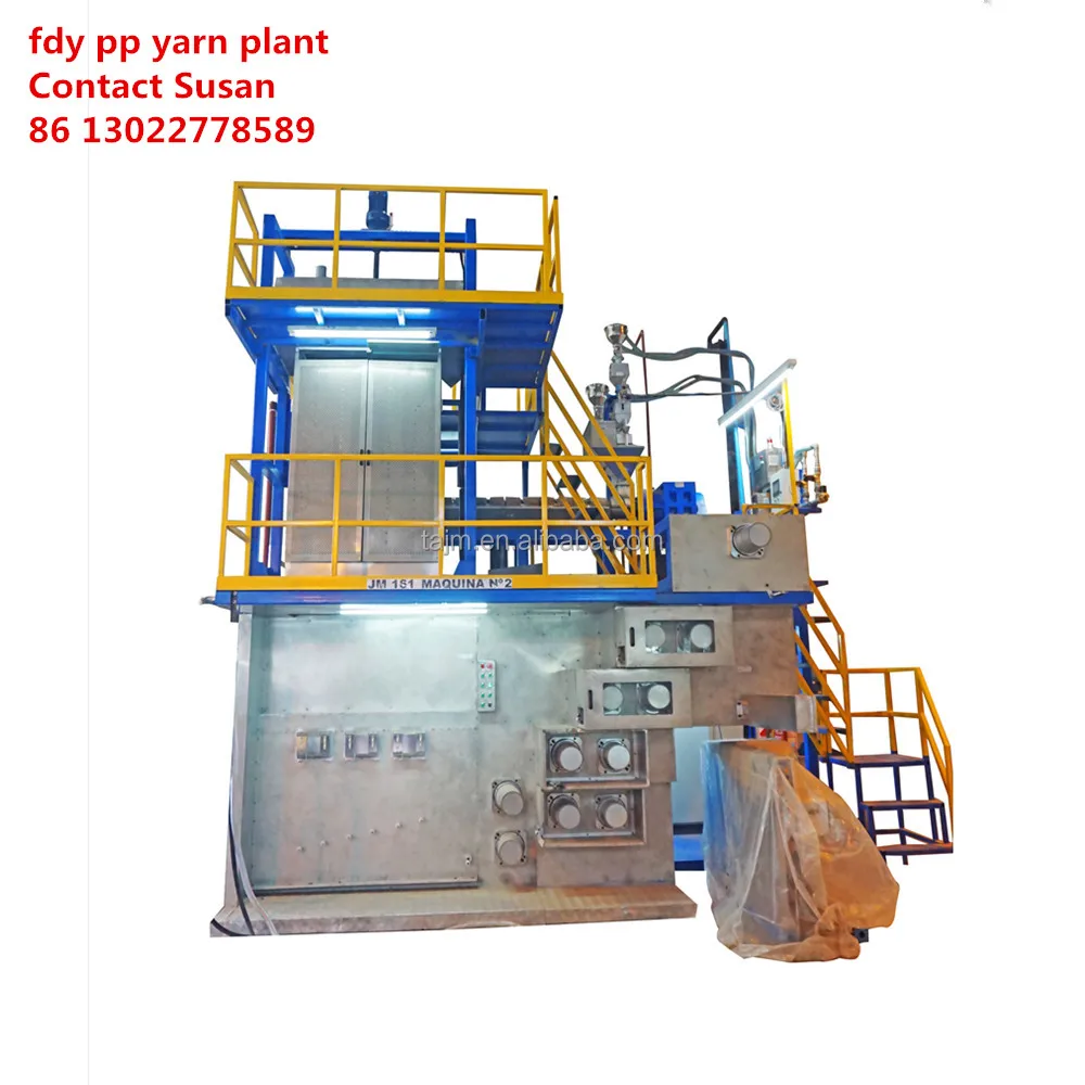 Pp bcf cf многонитевая пряжа, полипропиленовая волоконная экструзионная линия, спиннинговая машина для рисования
