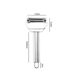 Kitchen Tool Carrot And Potato Peeler Food Grade Stainless Steel Grater Multifunctional Vegetable Fruit Peeler