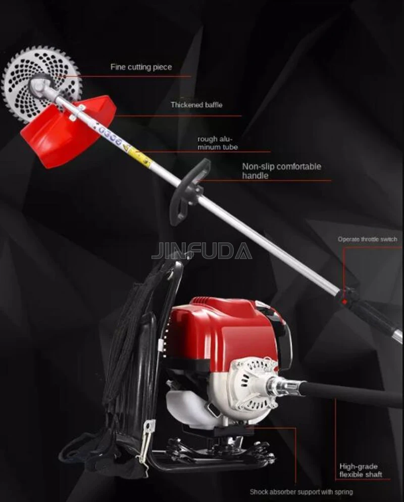 4 Stroke Multifunctional Weeding Machine Brush Cutter Gasoline Weeder Cutting Machine