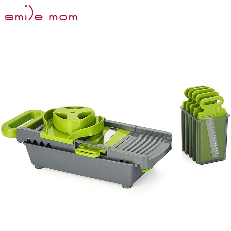 Кухонная овощерезка Smile mom, регулируемая терка, слайсер, профессиональная мандолина