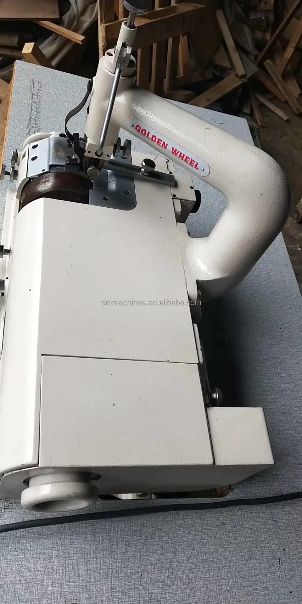 Good Quality CS-747 Golden Wheel Sewing Leather Machine Leather Bag Skiving  Machine With Low Price