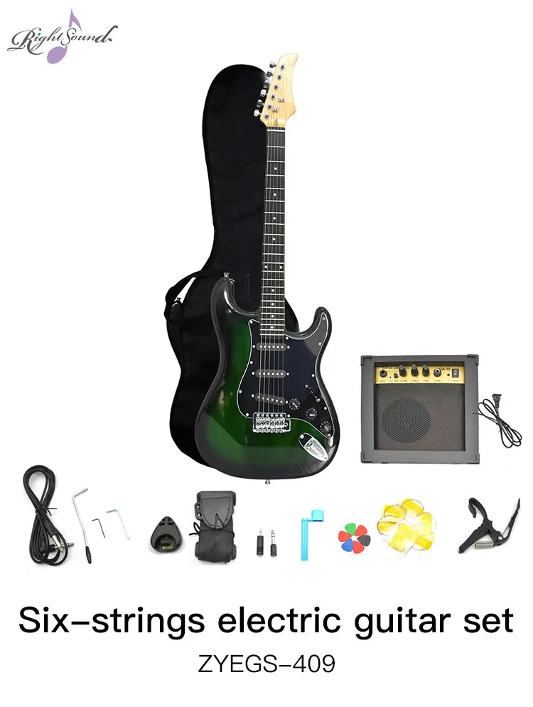 Electric Guitar 39" Inch Complete Beginner Starter Kit Full Size With