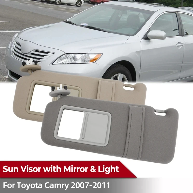 Sr Car Sunshande Pvc Car Sisor Sun Shade With Car Vanity Mirror For Toyota Camry 20072011 Buy
