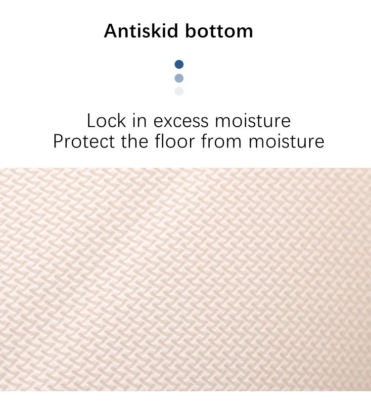 40*60cm Coral Velvet Environmental Protection Non Slip PVC Bottom Bathroom Mat Luxury Memory Foam Shower Anti Fatigue Bath Mat manufacture