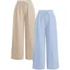 Beige and Blue