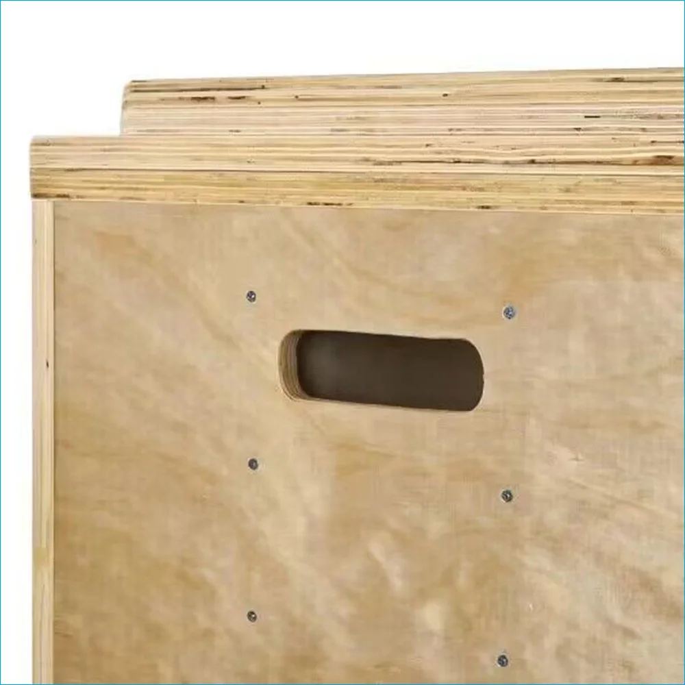 Smartfit Weightlifting Platform Wooden Stackable Jerk Blocks Boxes