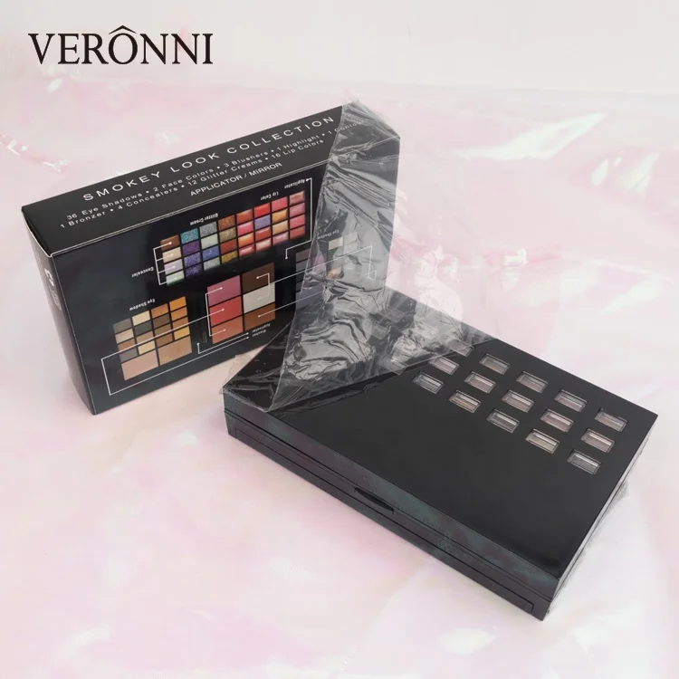 MAQuillAGE セット 74 Colors Cosmetics Kits - Complete Glitter Eyeshadow Palette