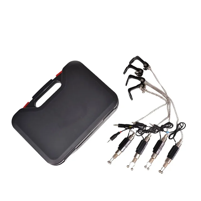 Fishing Swingers Drop Indicator 4pcs in Zipped Protection Case