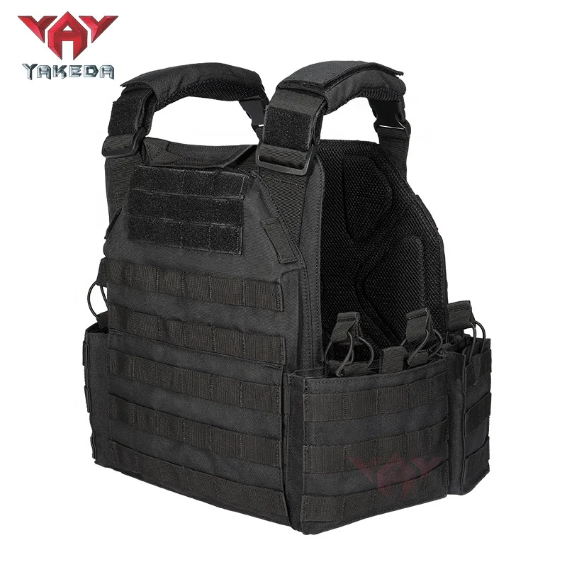 YAKEDA MOLLE Outdoor Chaleco Tactico Plate Carrier Tactical Vest