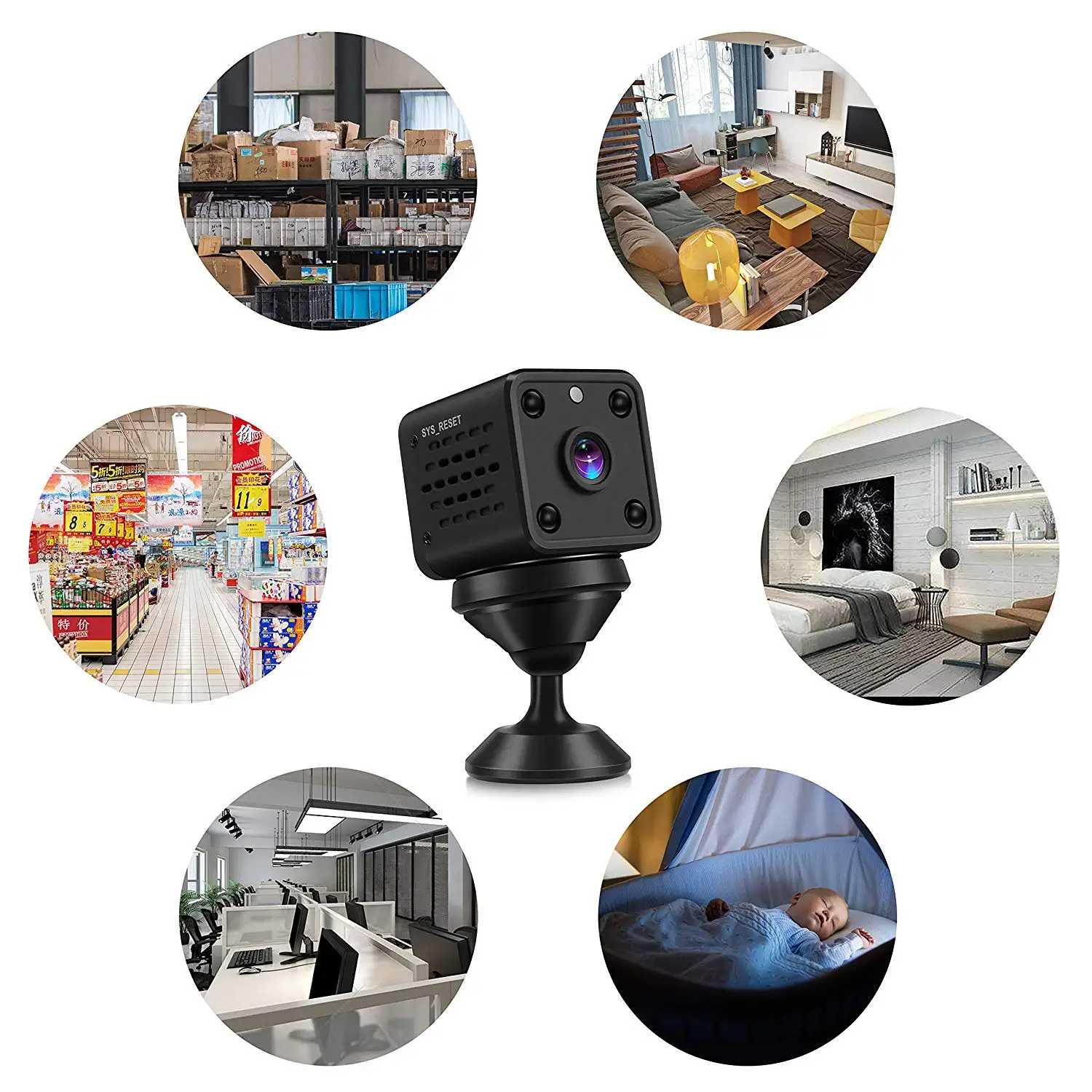 Mini Camera Wifi Camera Amazon Hot Selling X6 X6D High Quality