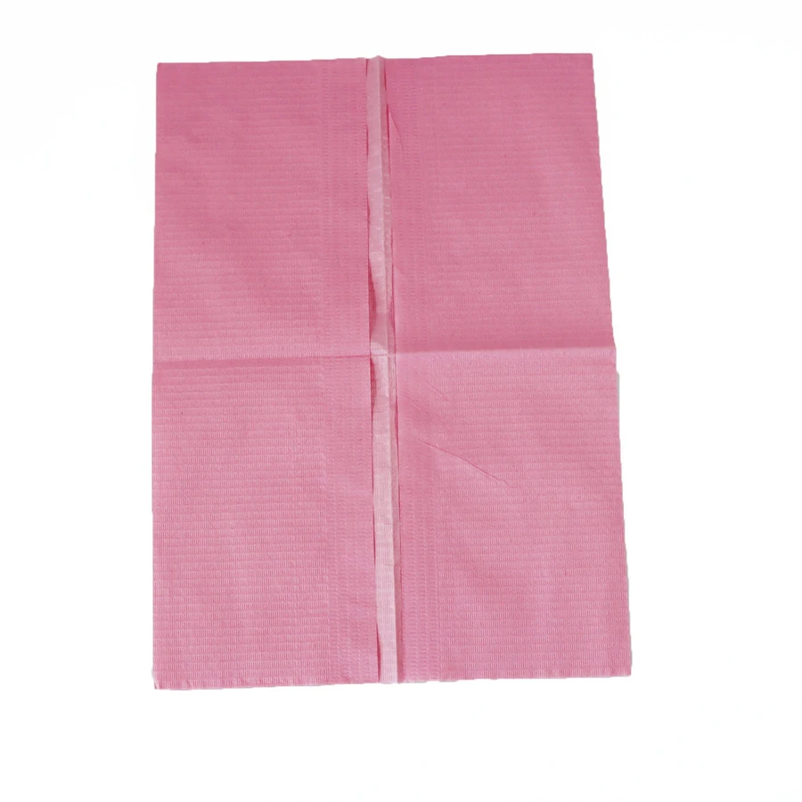 Medical Grade High Quality 2 Layers Dental Bib Towel Dental Bib Towel Dental Suture Pad supplier