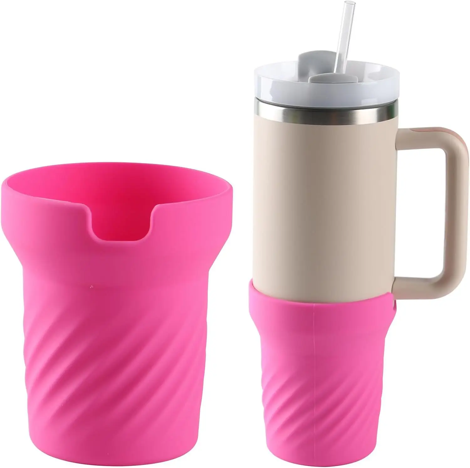 Silicone Boot Sleeve Protective Water Bottle Cup Bottom Bumper Cover