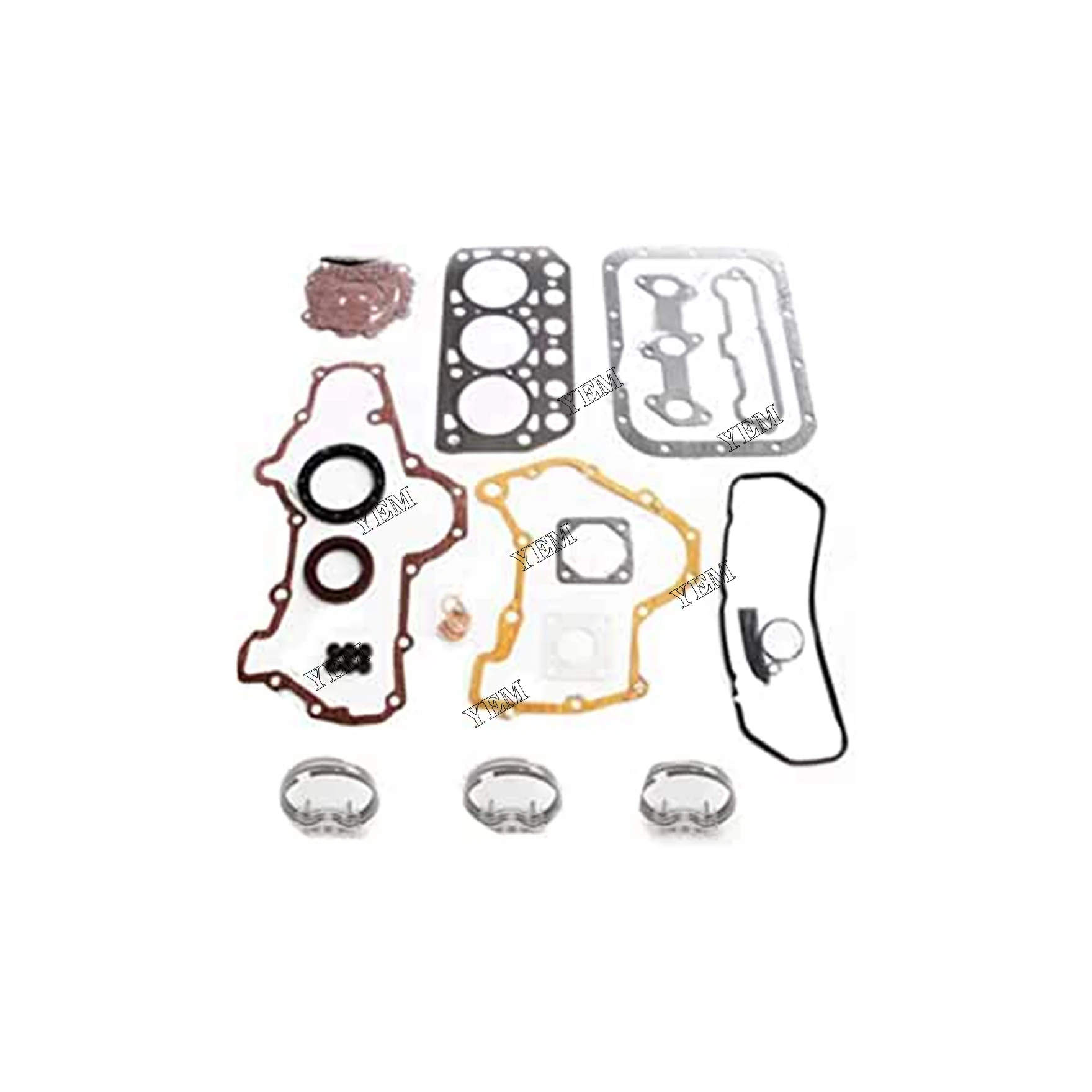 Aftermarket Full Gakset Kit for Mitsubishi K3B High Performance Engine Parts