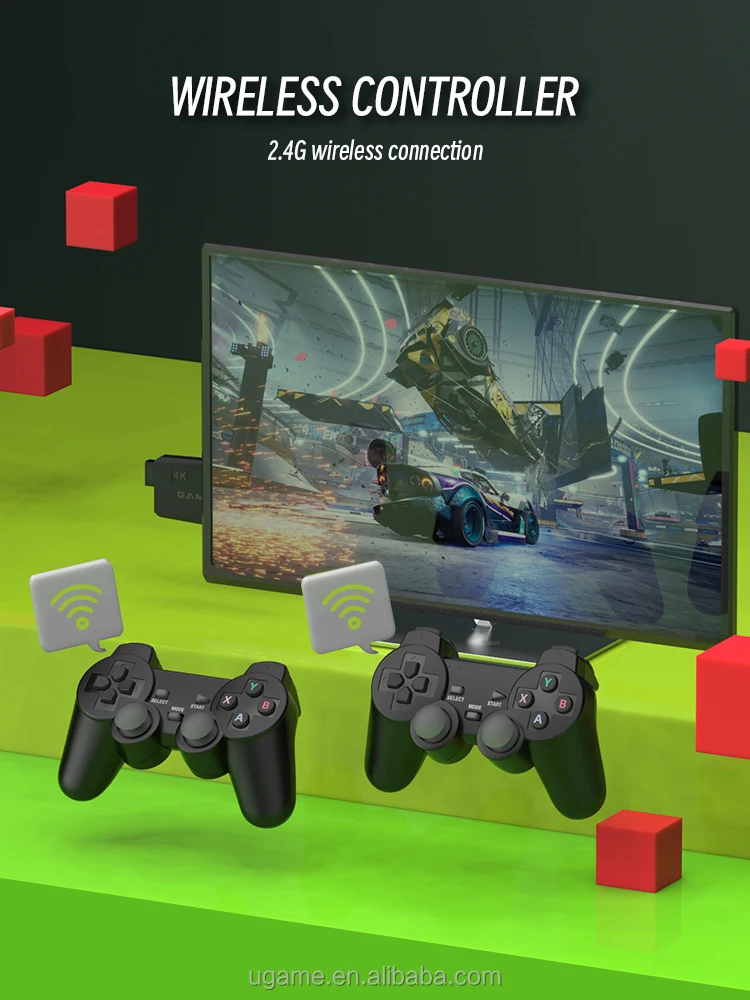 Data Frog Y3 Lite Retro Video Console 10000 Games 4k Game Stick For Ps1 ...