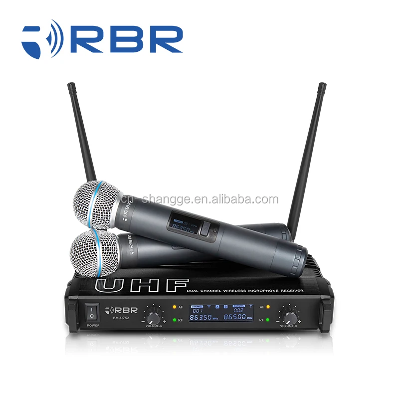 Fixed Frequency Bm752 Uhf Wireless Microphone