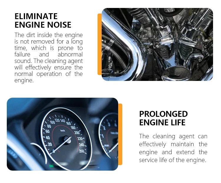 Powerful 4l Car Engine Flush Oil System Carbon Cleaner Chemical Motor Flushing For Diesel Auto