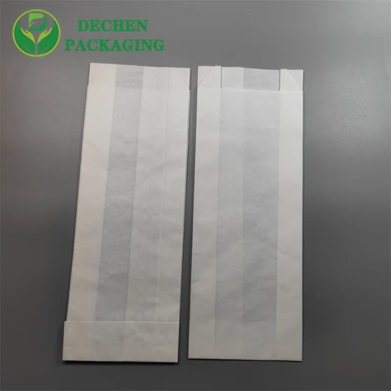 &nbsp;Bolsas de papel para llevar bolsas de papel de cera para alimentos bolsas de pollo