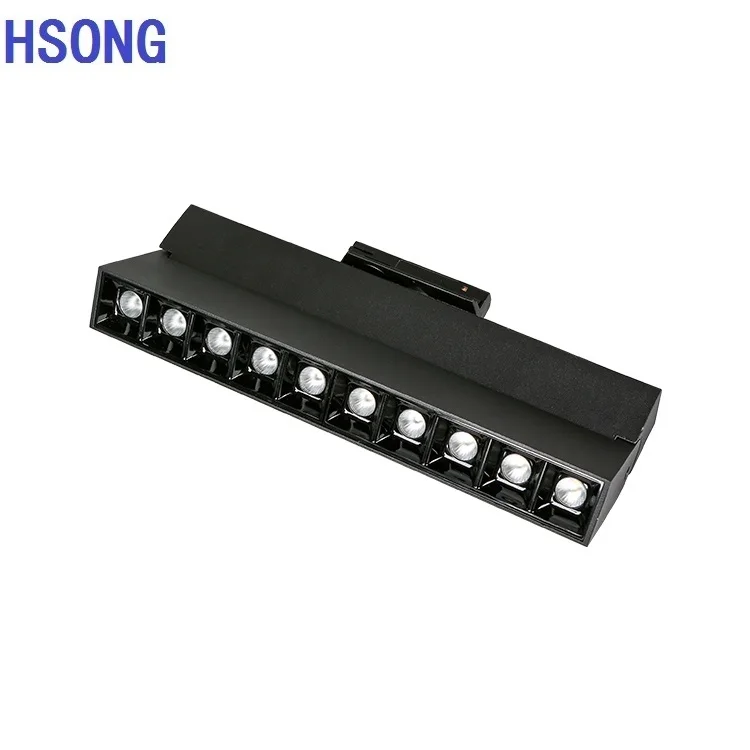 
 Китай, монолитный блок светодиодов с антибликовым покрытием, линейный Трековый светильник  