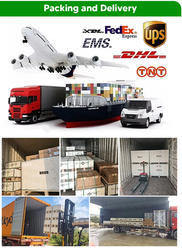 Packaging & shipping specifications