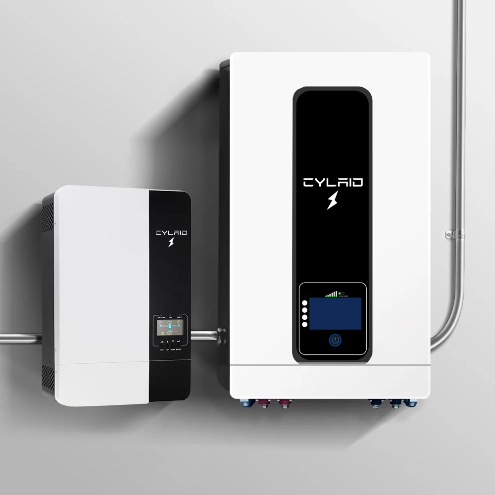 Cylaid 5Kw 10Kw 20Kw LiFePO4 Lithium Battery Pack Solar Energy System Grid Tied Solar Power System Home