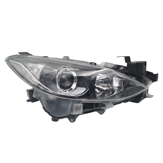 Black Housing Clear Corner Projector Auto Lighting System white headlamp front Led headlight For Mazda 3 2015 2016