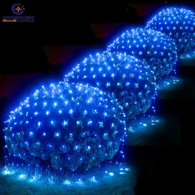 String Mesh Decor Alibaba.com: LED Net Mesh Light Warm White IP65 for Outdoor Christmas ...
