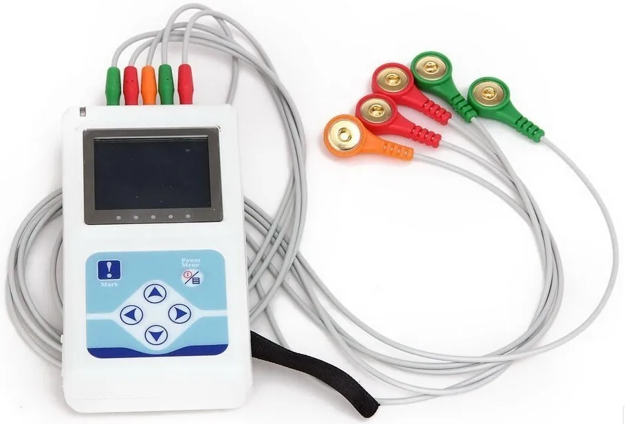 
Портативный Holter ЭКГ/ЭКГ устройство холтеровский монитор TLC9803 аппарат ЭКГ, 3-канальный ЭКГ Холтеру 