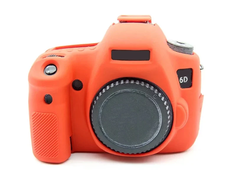 キャノン6DSLR用カメラバッグソフトシリコンラバーカメラ保護