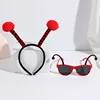 No11 hairband glasses long antennae