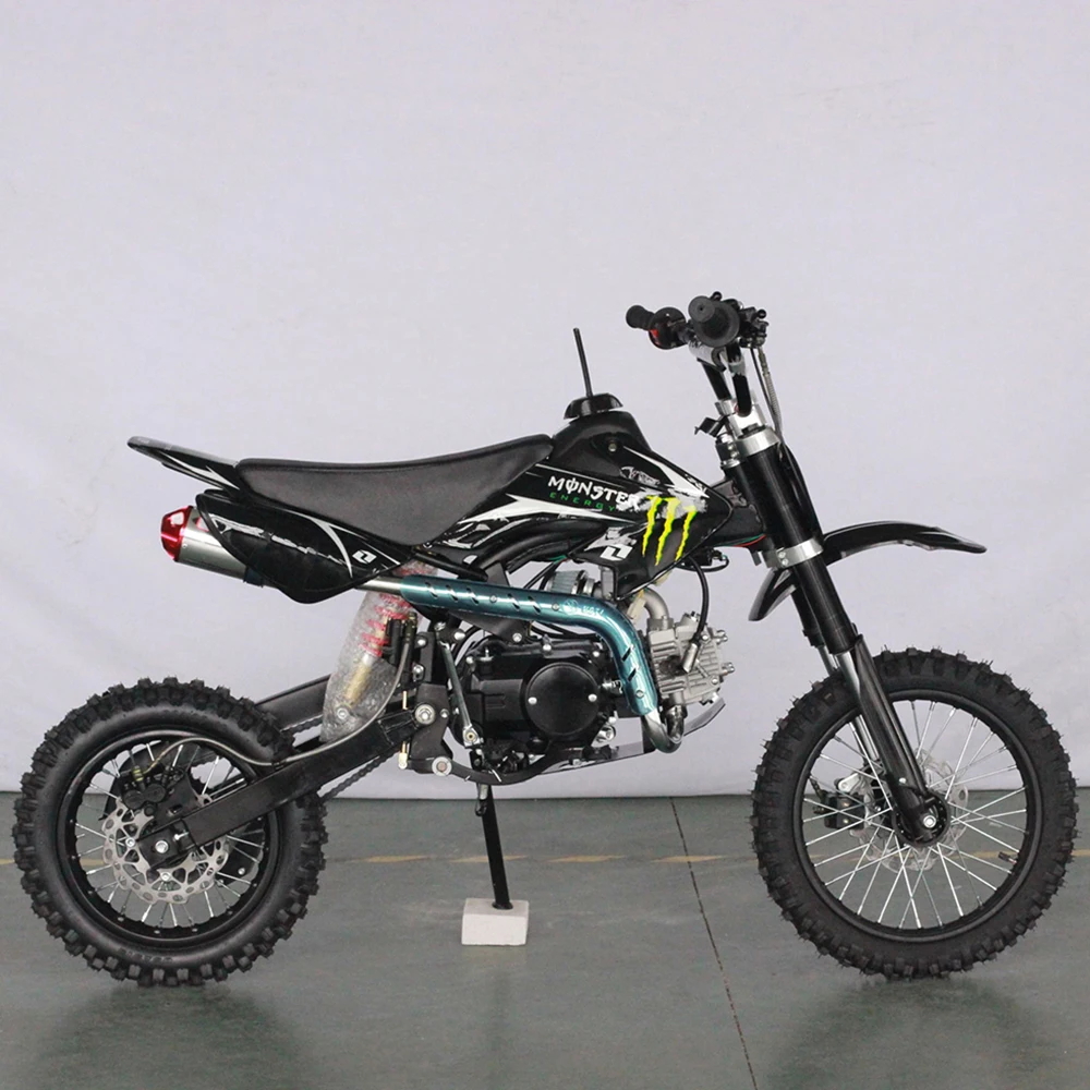 Simple Operation Mini Chopper Dirt Bike 125cc Colour Green Pit Bikes Motorcycle 125cc Cross Bike