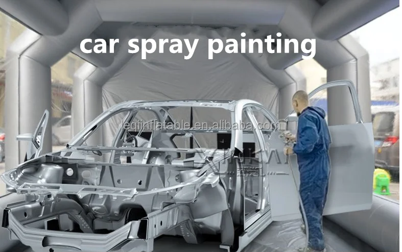 Portable Inflatable Spray Booth/ Inflatable Car Paint Spraying Room ...