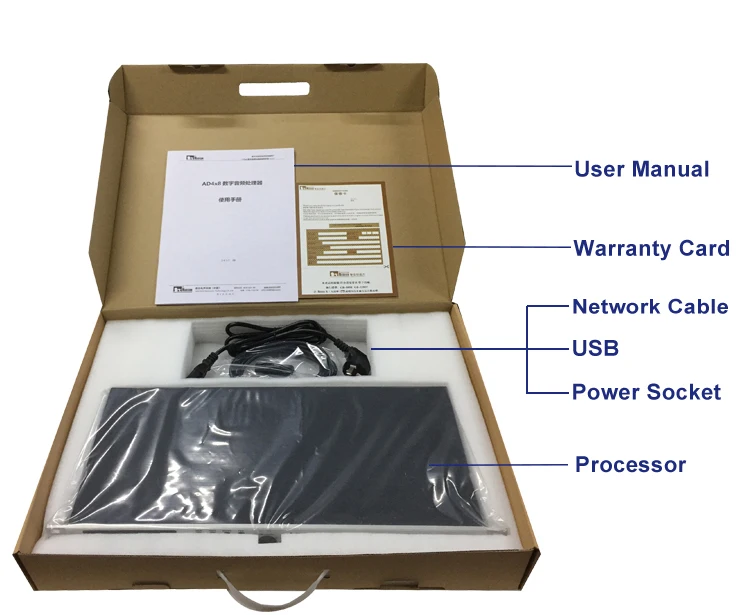 Nuoxun 260 Speaker Management System With Control Software DSP Speaker Processor