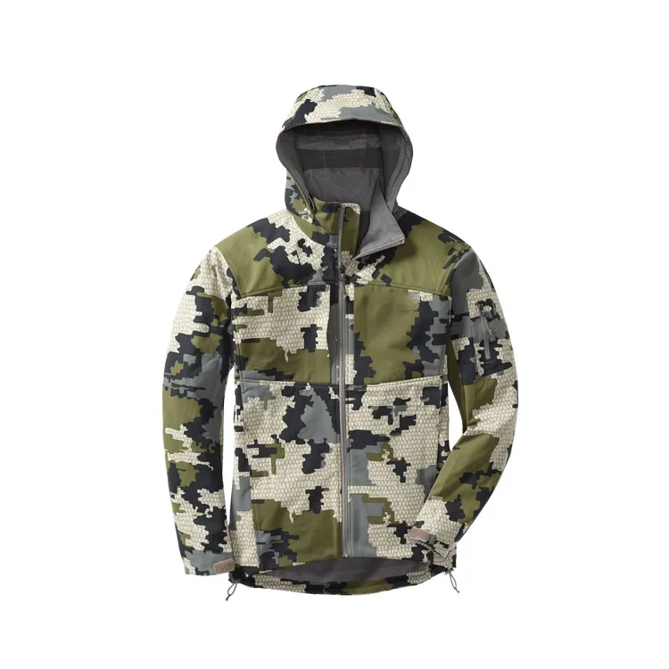 Men Digital Camo Hunting Camouflage Clothing Waterproof Hunting Jacket