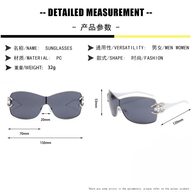 3pcs Women Black White Glasses Classic Square Frame Fashion Y2K Sunglasses  For Daily Life Music Party Outdoor Clothing Accessories