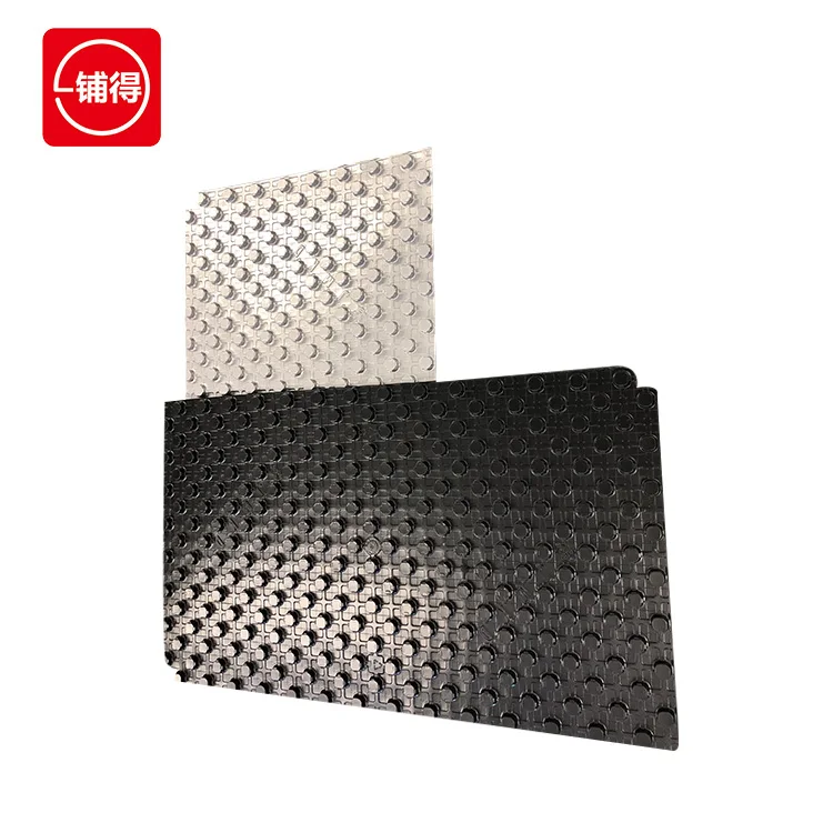 28Kg/M3 Thermal Insulation Layer Density Easy-To-Install Hydronic Radiant Floor Heating Panels Usage