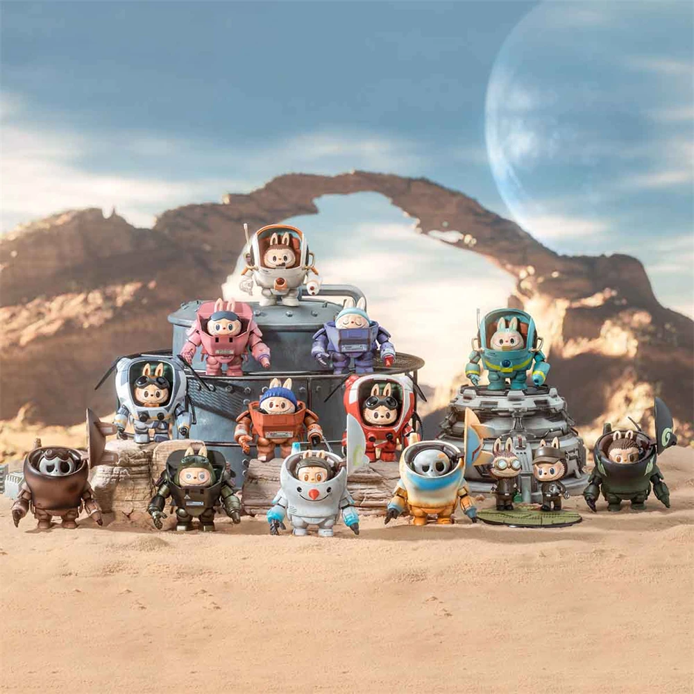 Popmart Labubu Blind Box - Cute Mecha Figures by Kow Yokoyama