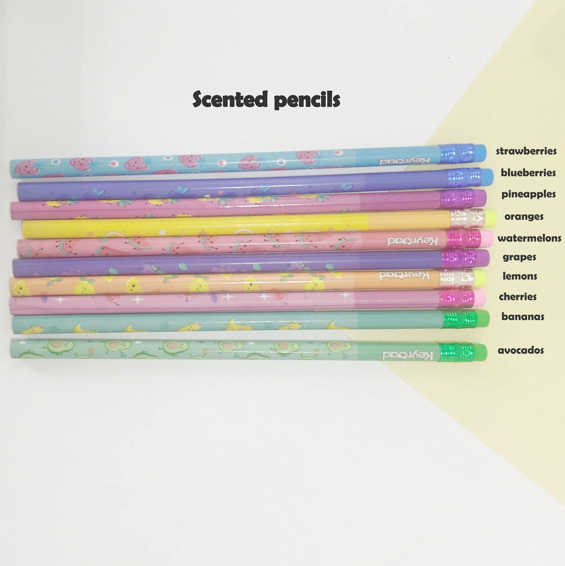 10 видов фруктовых ароматов ароматизированный карандаш