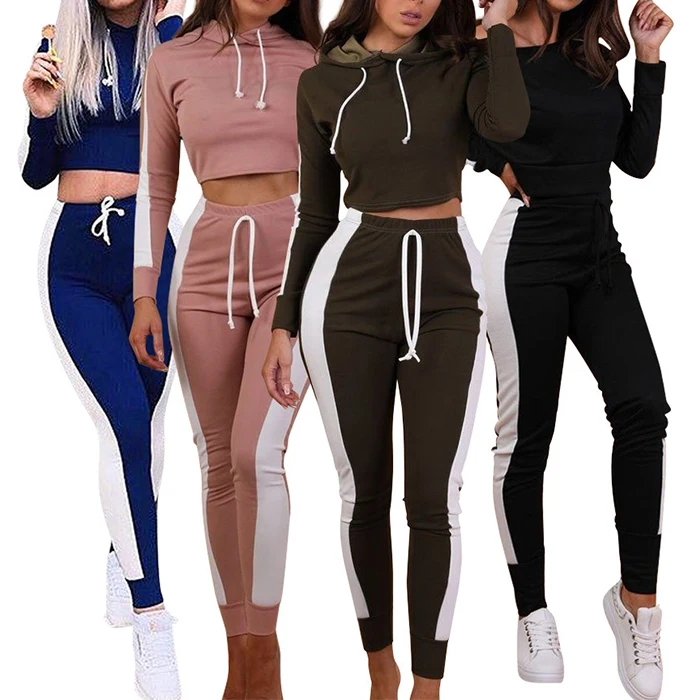 polyester tracksuit womens