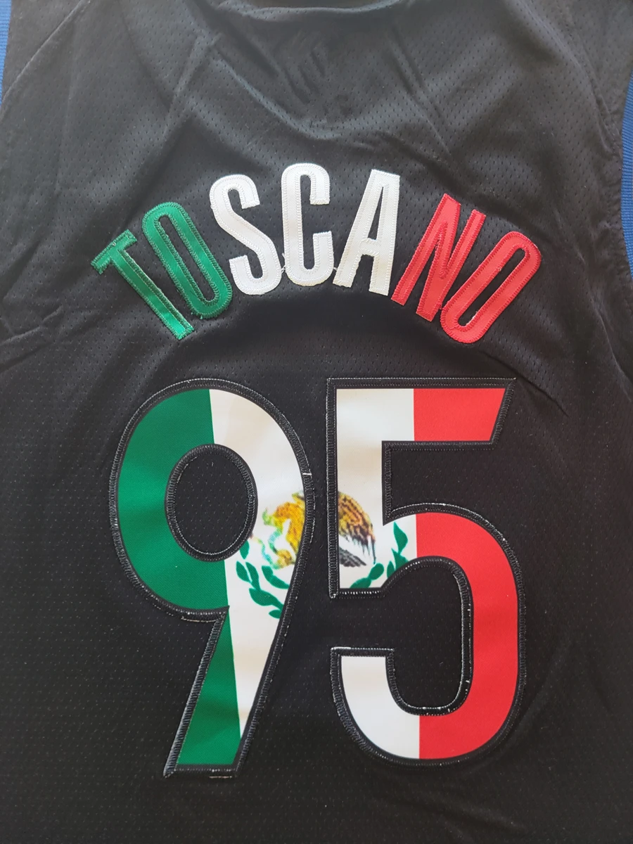 Wholesale Golden State #95 Juan Toscano Anderson 2023 Warrior Black Special  Mexico Edition 75th Anniversary Stitched Basketball Jersey From  m.