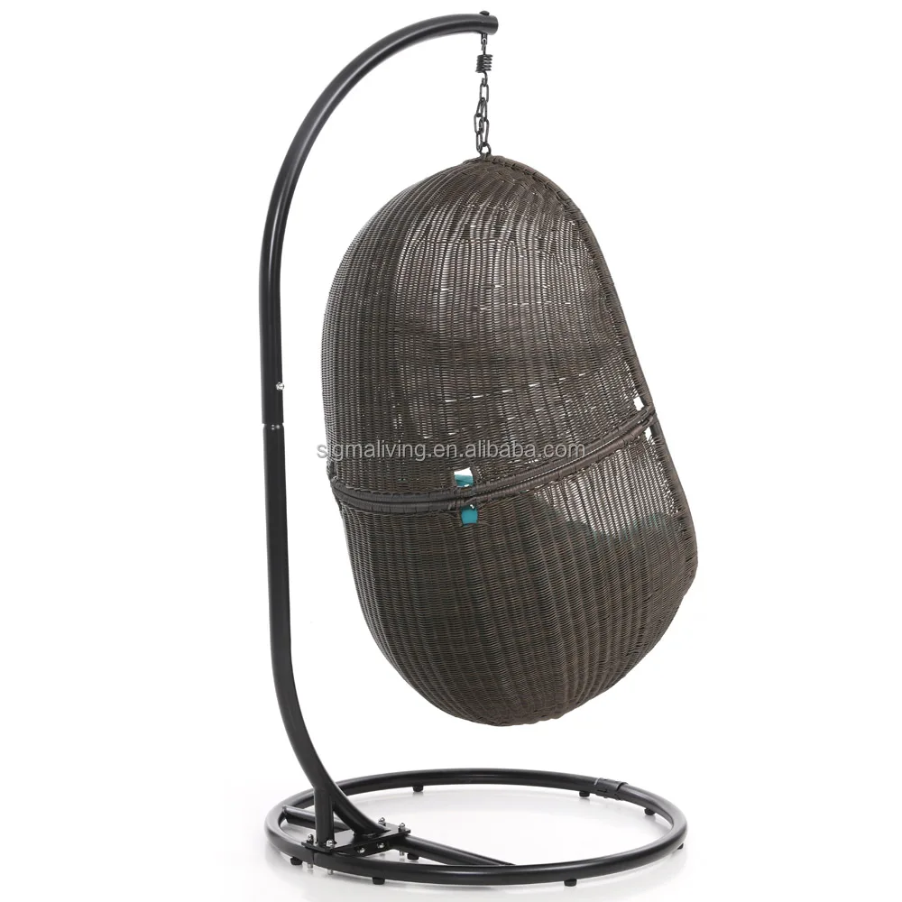 Rattan Garden Sets Outdoor Egg Hanging Chair Furniture Garden Rattan Swing Chair