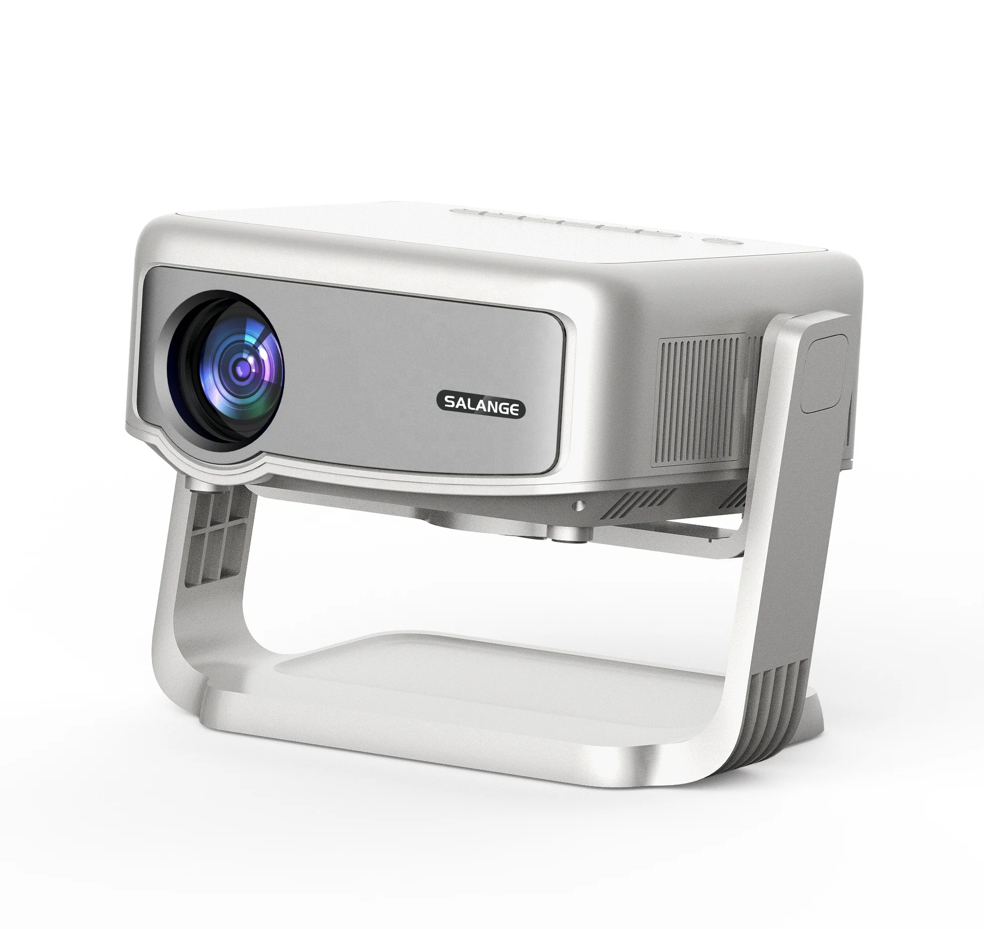 Salange High Quality P90 Android Smart WIFI Projector Portable Auto HD Projector Home Theater 4K Projector
