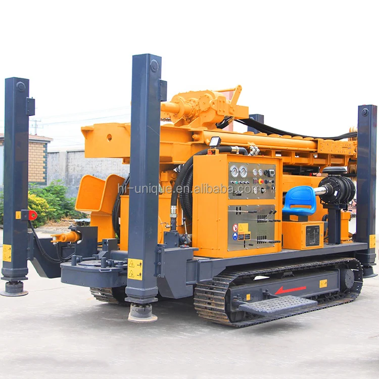Cheap Multifunctional 180m Crawler Type Shallow Water Well Drilling Rig Machine